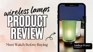 These Wireless Bedside Lamps Are SO Cozy 🌙 Rechargeable Ambient Lighting Review