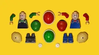 LEGO Baby Mario & Baby Luigi | The Super Mario Bros. Movie | Unofficial Minifigure | Nintendo