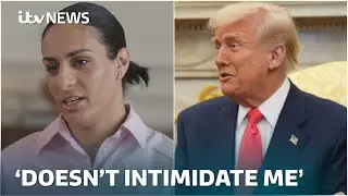 ITV News Exclusive: Imane Khelif says Trump ‘does not intimidate' after online 'bullying'