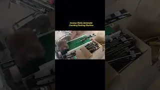Automatic Incense Sticks Counting Packing Machine 2 Lines #incensesticks #automaticpackingmachinery