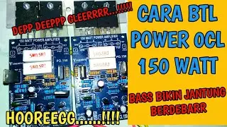 #ocl150watt#150watt#btl CARA BTL OCL 150 WATT PALING AMAN 100%