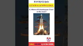 Chandrayaan-3 land on the moon #gkquiz #gk #quiz