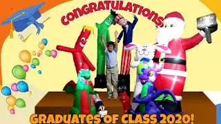 Air Dancers And Inflatables Tribute For The Graduates Of Class 2020! Congratulations!