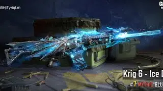 Krig 6 mythic full draw - CODM (COLD EMBRACE MYTHIC DROP)