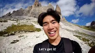 My First Solo Trip - The Dolomites