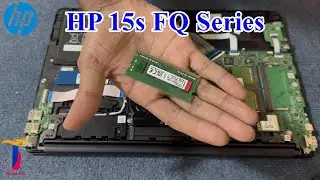 HP 15s - FQ Series Laptop Ram Upgrade | Upgrade Options | 12th Gen Laptop | Disassembly