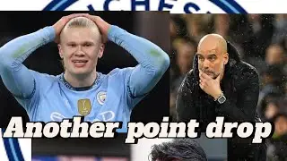 Manchester City 1-1 Brighton , Aston Villa 0-0 Crystal Palace unbelievable ￼￼￼￼