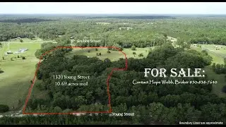 10.69 acres FOR SALE - Perry, FL Contact Hope Webb-Broker/Owner The American Dream 850-838-7640
