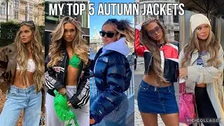 MY TOP 5 FALL / AUTUMN JACKETS & HOW I STYLE THEM! H&M, PRINCESS POLLY, NORTH FACE, STRADIVARIUS