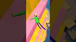 GMOD Physics demonstration | Baldi vol.2  #baldi  #animation #gmod #ragdolls