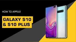Galaxy S10 & S10 Plus Skin Application Tutorial //SKINIT//