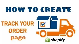 How To Create Track Your Order page At Shopify | Urdu/Hindi