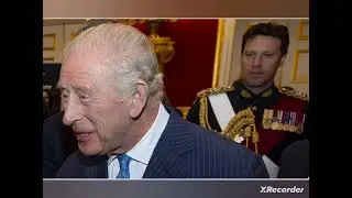 Lt Col Jonny Thompson with King Charles, St James's Palace, 15.10.25 👑🇬🇧💙