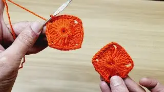 Quick & Easy Crochet Square Tutorial for Beginners