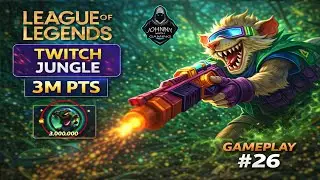 LOL The Plague Rat Twitch Jungle AD 3 Million Mastery Points | Season 15 | Gameplay 026 (2026)