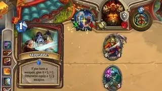 The Dreaded Weapon Pirate Face Warrior, Tempo/Zoo Mage (Hearthstone Gameplay)