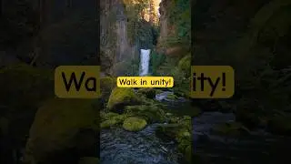 Walk in unity! #God #faithful #good #strength #belief #viralvideo #viralshorts #grace #peace #mercy