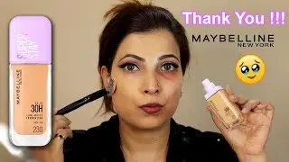 MAYBELLINE New York Super Stay Lumi Matte Liquid Foundation REVIEW || Buy or Not ???