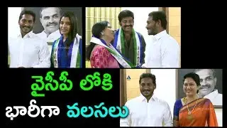 Jeevitha Rajasekhar Joins YSRCP || YS Jaganmohan Reddy | Anchor Shyamala | Hema