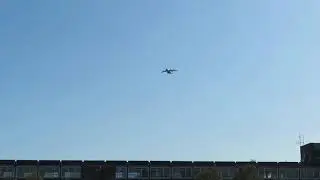 Flypast salute to David Lord VC DFC over Wrexham - Armhem 75