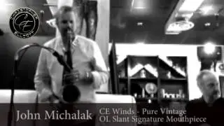 John Michalak CE Winds Pure Vintage Slant Signature Selmer SBA tenor saxophone