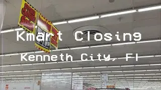MALL WALKING: Kmart closing, Kenneth City FL