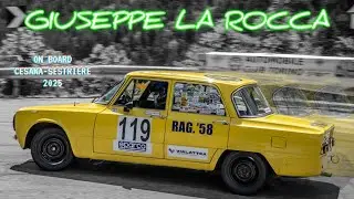 On Board Camera || Giuseppe La Rocca || Alfa Romeo Giulia Ti || Cesana-Sestriere 2025