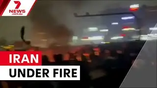 Trump threatens Iran with military strikes and tariffs | 7NEWS
