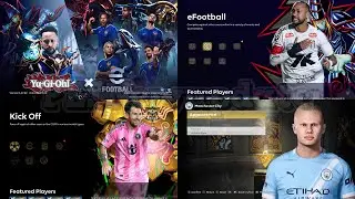 PES 2021 Menu eFootball 2026 X Yu-Gi-Oh by PESNewupdate