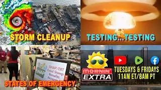 Hurricane Melissa Aftermath | Trump Resumes US Nuke Testing | States Sue for SNAP | Mornin' EXTRA