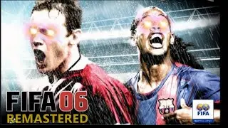 Trying out FIFA 06 remastered patch!! :D