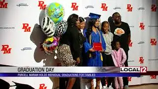 Purcell Marian High School graduates celebrate with socially-distant graduation