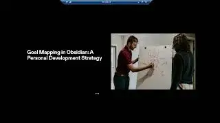 Картирование целей в Obsidian: стратегия личного развития