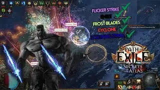 [Path of Exile 3.26] Flicker & Smite Energy Blade Trickster - All Content #speedodevo #pathofexile