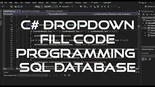 How fill DropDown/ComboBox using c# sql in Windows Application by EncodedSkull