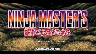 Ninja Master Fighting Game Neogeo Gameplay Intro