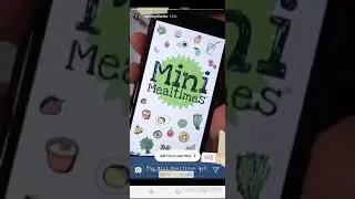 UK Mummy Blogger Reviews The Mini Mealtimes App