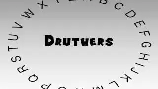 How to Say or Pronounce Druthers