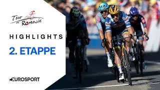 Tour de Romandie 2025 | 2. Etappe | Highlights deutsch | Radsport