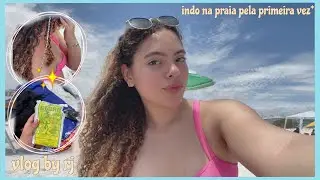 VLOG NO RJ ~ fui na praia pela primeira vez ✨🌊