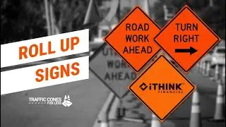 Custom Roll-Up Signs | Safety & Savings from Traffic Cones For Less