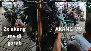 zx akang mv lagi di garab #akangmv #akangmv06 #zx25r