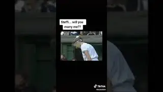 Steffi graf..What a funny answer.