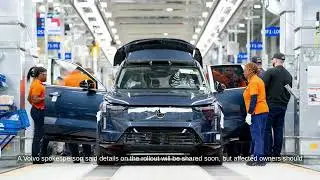 Отзыв Volvo EX90: замена центральной компьютерной системы