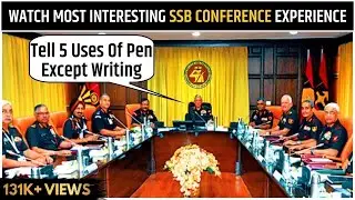 SSB Conference Experience by NDA-145 Recommended Candidate | Questions asked in SSB Conference