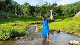 Waterfall Fishing after ages❤️🥰🔥