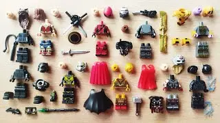 Lego avengers vs batman | wonder women, thanos, deadpool, thor | lego unofficial minifigures