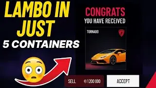 Only 5 Containers & Got a LAMBO! 😱 | Drive Zone Online | RevvX-YT