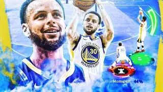 99 STEPHEN CURRY CONTESTED GREENS W/ CURRY JUMPSHOT..LOL ITS OP NBA 2K20!