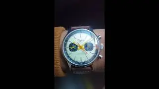 Sugess Mechanical Chronograph  Seagull ST1901 #chronographwatch #watchcollection #mechanicalwatch